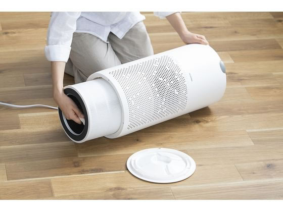 アイリスオーヤマ 空気清浄機 30畳(円柱型) AAP-S60B-W 通販