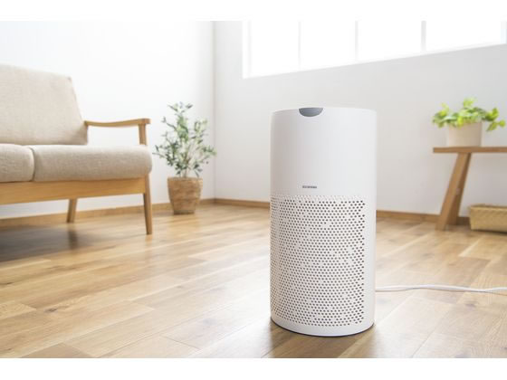 アイリスオーヤマ 空気清浄機 30畳(円柱型) AAP-S60B-W 通販