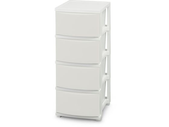 ●商品サイズ：幅約３０９×奥行約３９５×高さ約８１０ｍｍ●質量：約３．７ｋｇ●耐荷重（約）：天板２ｋｇ、引き出し１段あたり４ｋｇ●引出内寸（約）：２３３×３４０×１５８ｍｍ●収納の目安（引出１段あたり