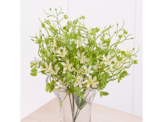 ●サイズ：花径１．５×Ｌ１９ｃｍ●材質：ポリエチレン製●注文単位：１束（６本）●注意事項：※造花は人の手作業で作られており、一つ一つに生のお花同様の個体差があります。シワ・ほつれ等はリペアを施してご利