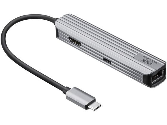 サンワサプライ USB Type-Cマルチ変換アダプタ 15cm USB-3TCHLP7S