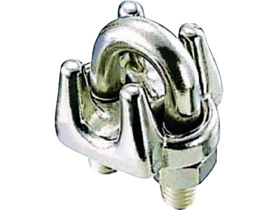 ●型番：B-2435●適用ロープ径（mm）：8 ●A（mm）：34 ●B（mm）：28 ●D（mm）：7．1 ●L（mm）：43 ●ねじ径：M8 ●T（mm）：23 ●W1（mm）：8．5 ●W2（m