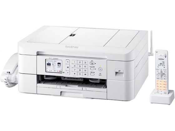 ●子機１台付モデル●最大用紙サイズ：Ａ４●機能：プリント、コピー、スキャナー、ＦＡＸ、電話●給紙容量：普通紙（１００枚）、インクジェット紙（２０枚）、光沢紙（２０枚）※光沢紙をご使用の場合には、０．２