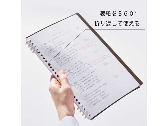 キングジム リングノート テフレーヌ A4 30穴 ピンク CN9856TE-P 通販