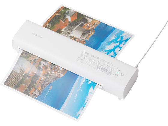 アイリスオーヤマ ラミネーター A3対応 2本ローラー LM32D-W 通販