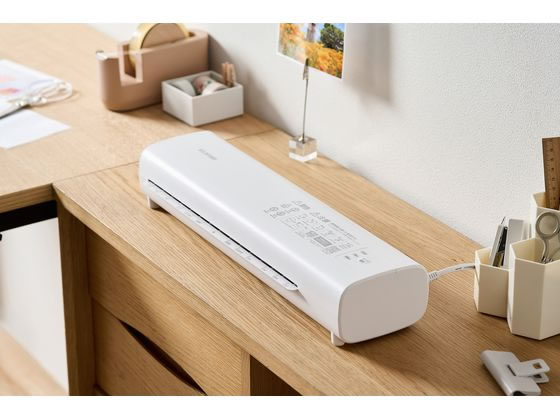 アイリスオーヤマ ラミネーター A3対応 2本ローラー LM32D-W 通販