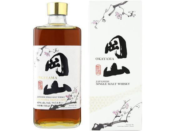 岡山 ジャパニーズシングルモルト トリプルカスク 700ml 43% 箱付 宮下酒造 シングルモルトウイスキー岡山 トリプルカスク 700ml 43度