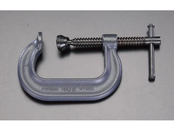 ●フレーム材質：鍛造焼入鋼●スピンドル部分材質：スチール、黒染め仕上●クランプ範囲：０〜５４ｍｍ●口の奥行：５７ｍｍ●荷重：１．５ｔ●スピンドル部分径：１４．３ｍｍ●重量：０．９ｋｇ●スイベルヘッド付