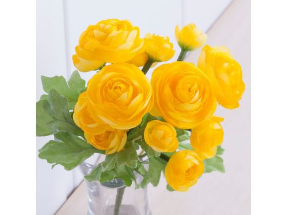 ●サイズ：花径２〜４×Ｌ２０×Ｗ１３ｃｍ●材質：ポリエステル製●注文単位：１本●注意事項：※造花は人の手作業で作られており、一つ一つに生のお花同様の個体差があります。シワ・ほつれ等はリペアを施してご利