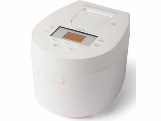 ●カラー：ホワイト●電源：ＡＣ１００Ｖ（５０／６０Ｈｚ）●消費電力：７３０Ｗ●炊飯容量（最大）：・無洗米／白米／新米／省エネ／早炊き／カレー／丼／すし飯／冷凍／おむすび：０．５４Ｌ（３合）・玄米／麦飯