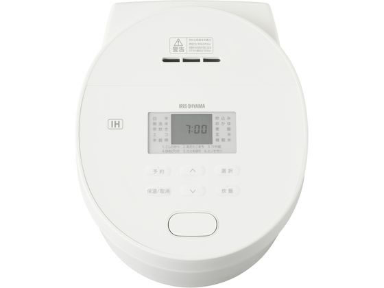 アイリスオーヤマ IHジャー炊飯器 3合 ホワイト RC-ISA30-W 通販