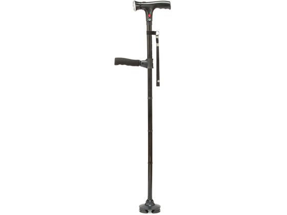 ●サイズ：（約）幅２３×奥行１０×高さ７８．５〜８８．５ｃｍ、収納時／（約）１３×１５．５×３２ｃｍ●重さ：（約）４８０ｇ●素材：アルミ合金、ＡＢＳ樹脂●電源：単４形乾電池２本（別売）●高さ５段階調節