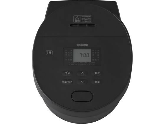 アイリスオーヤマ IHジャー炊飯器 3合 ブラック RC-ISA30-B 通販