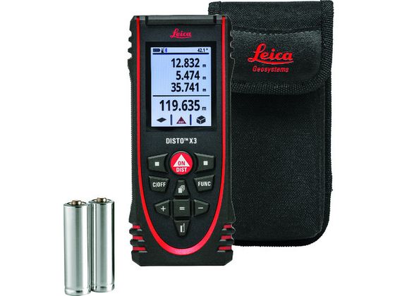 Leica（ライカ）レーザー距離計 DISTO-X3 Leica DISTO X3 - 490 ft range - Rugged, Ergonomic