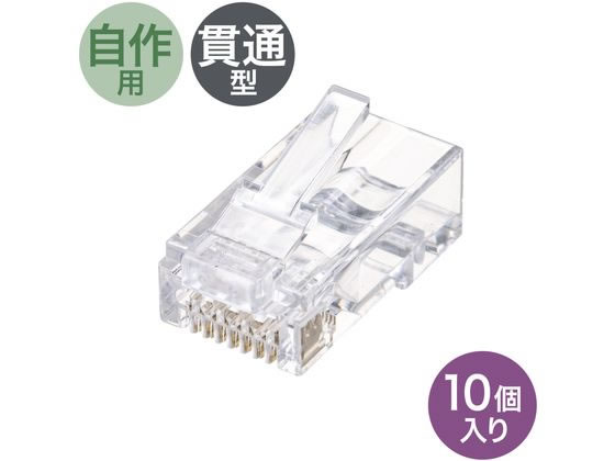 ●コネクタ形状：ＲＪ−４５コネクタ ●カテゴリ：カテゴリ６（カテゴリ５ｅにも対応） ●ケーブル導体：単線、より線両対応 ●対応伝送帯域：カテゴリ６（１０００ＢＡＳＥ−ＴＸ）、カテゴリ５ｅ（１０００ＢＡ