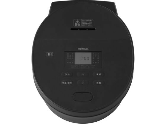 アイリスオーヤマ 炊飯器5.5合炊き　ブラック RC-ISA50-B IRIS OHYAMA 炊飯器 5.5合 一人暮らし IHジャー炊飯器 アイリス