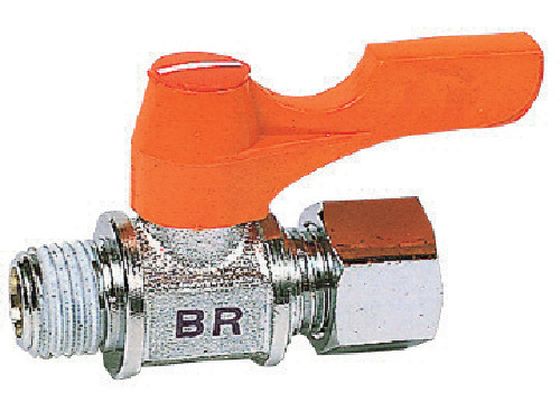 ●型番：BR-1106●接続口径D：R1／8 ●高さ（mm）：29 ●適合銅管外径（mm）：6．00 ●使用温度範囲（℃）：−10〜80℃（凍結箇所は除く） ●使用流体：水、空気、油（材質に悪影響のな