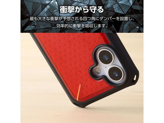 超希少 RED EYE 国内プロモ 非売品 エレコム iPhone17 ZEROSHOCKケース D3O 赤 PM-A25AZEROD3RD 通販