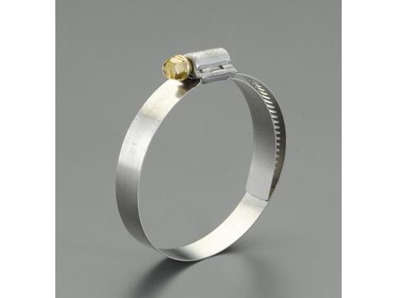 ●材質：バンド：ＳＵＳ３０１、スクリュー：スチール●六角（−）ねじ：５／１６"（８ｍｍ）●厚み：０．５８ｍｍ●バンド幅：１２．７ｍｍ●適合直径：２１〜４４ｍｍ●入数：１０