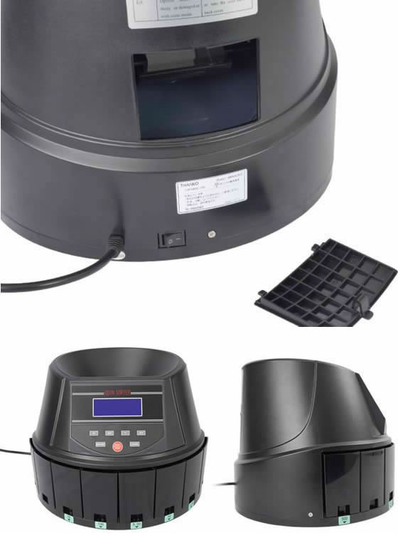 THANKO 電動オートコインカウンター CNCT25SBK 通販【フォレストウェイ】