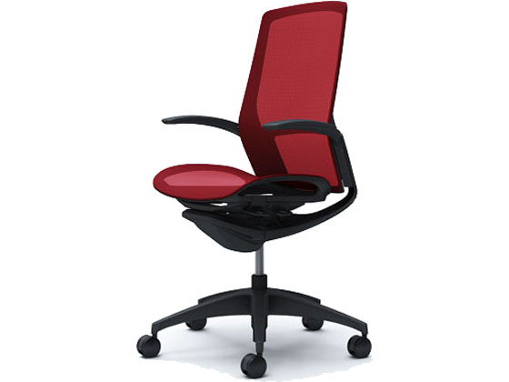 ●品番：Ｃ７４５ＭＲ Ｆ１Ｅ９●背座タイプ：背／メッシュ、座／メッシュ●カスタムパネル：ブラック●脚カラー：ブラック●ボディカラー：ブラック●肘タイプ：デザインアーム●外寸法：幅６８５×奥行６８５×高