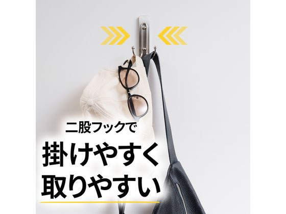 3M コマンドフック ワイヤーダブルフック ニッケルサテン CMD-WN 通販