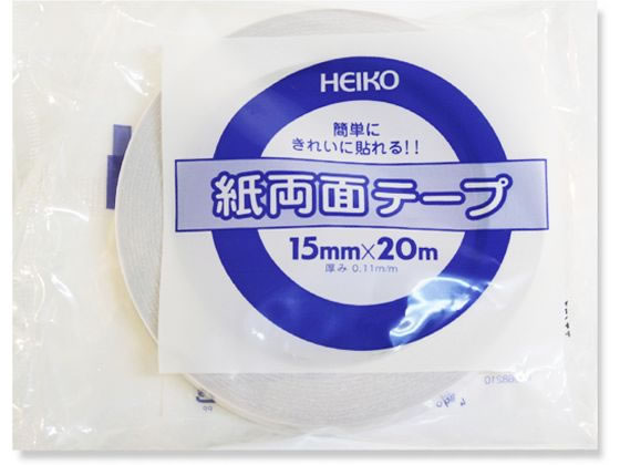 ●サイズ：幅１５ｍｍ×２０ｍ巻●材質：レーヨン不織布●厚み：０．１１ｍｍ●入数：１巻