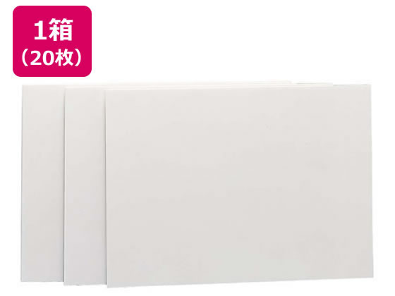 ●判型：Ｂ２判●サイズ：８００×５５０×７ｍｍ●両面上質紙貼●色：白●注文単位：２０枚
