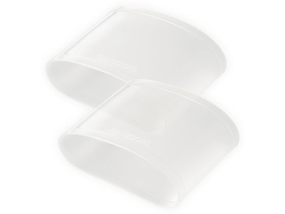 ●セット内容：リストバンド×２●カラー：クリア●材質：シリコン●バンドサイズ：本体サイズ：幅約５７ｍｍ×厚み約０．８ｍｍ×直径約５８ｍｍ、装着可能サイズの目安：約１８０ｍｍ〜約２００ｍｍ※機器本体を装
