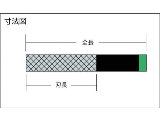トラスコ中山/TRUSCO 組ヤスリ 平 細目 全長185 10本組 THI01003