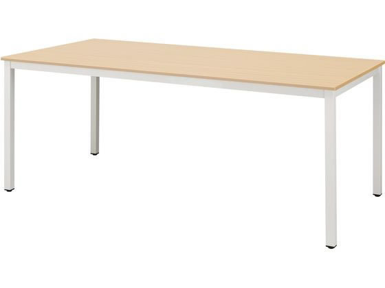 ニトリ テーブル 180×90×70cm オーク ホワイト 3502375 通販