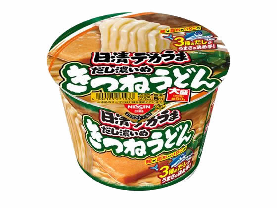 日清食品 日清デカうま きつねうどんだし濃いめ 106g 通販