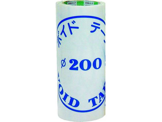 ●型番：200●色：透明（乳白色） ●幅（mm）：248 ●長さ（m）：20 ●厚さ（mm）：0．17 ●タイプ（屋内／屋外）●粘着力：43N／10mm ●引張強度：56．8N／10mm ●手で切断可