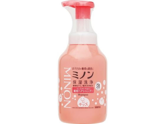 第一三共 ミノン リンスがいらない薬用ヘアシャンプー 本体 380mL 通販