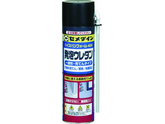 ●型番：SE-118●色：クリーム ●発泡体積（L）：12 ●容量（ml）：400●発泡量：12L／缶●主成分：ウレタン●ノズル1本付き●正立保管をお願いいたします。横置厳禁です。●本品は1回使い切り