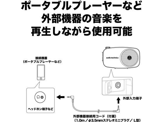 オーディオテクニカ ハンズフリー拡声器 ATP-SP404 通販 オーディオテクニカ ハンズフリー拡声器 ATP-SP404 通販