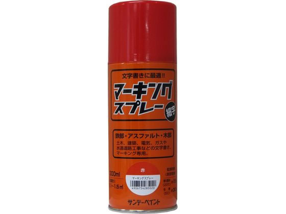 ●色：赤●商品サイズ：縦６０×横６０×高さ１８８（ｍｍ）●容量：３００ｍＬ●乾燥時間（表面乾燥）：普通時（２０℃）約１５分、冬季（５℃）約３０分●塗り面積（１回塗り）：１．１〜１．５平方メートル