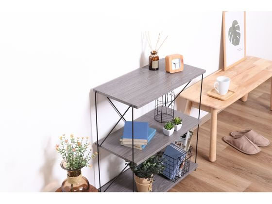 不二貿易 EZBO ワイヤーラック 3段 60幅 グレー 77551 通販