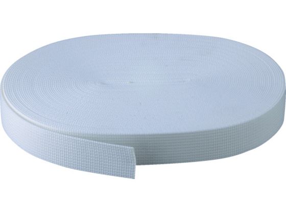 ●型番：PPB-5020●最大使用荷重（kg）：150 ●色：白 ●幅（mm）：50 ●長さ（m）：20 ●厚さ（mm）：1．7●50mm幅●ポリプロピレン（PP）●ベルトの端をピンで留めてありますの