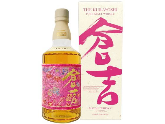 マツイピュアモルトウイスキー 倉吉 -牡丹帯ラベル- 700ml 43度 通販