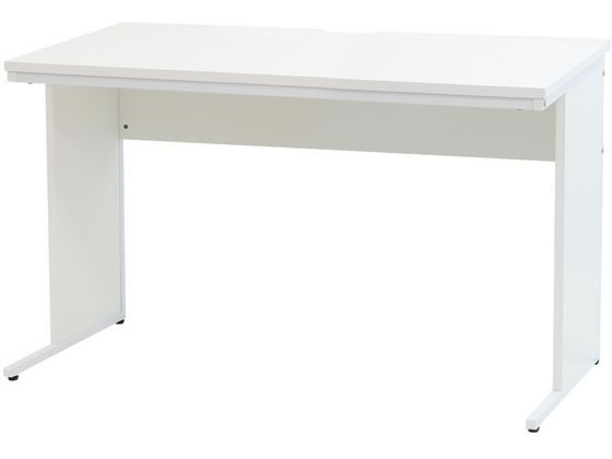 ●カラー：ホワイト●サイズ：幅１２００×奥行７００×高さ７００ｍｍ●重量：２０．２ｋｇ●材質：天板・幕板：ＭＤＦ＋メラミン樹脂化粧板／エッジ：ＰＶＣ／脚：スチール（粉体塗装）／アジャスター：ポリプロピ