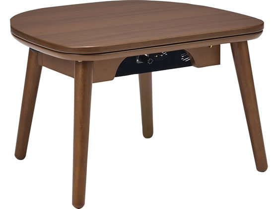 ユアサプライムス ちいさなこたつ マカロ W500×D450 ブラウン 通販