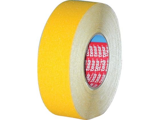 ●型番：60943-YR●色：イエロー ●幅（mm）：50 ●長さ（m）：18 ●厚さ（mm）：0．7●粘着力：6N／10mm ●引張強度：38．4N／10mm ●伸び：25％ ●切断にはカッターが必