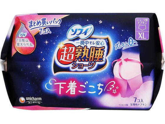 ユニ・チャーム ソフィ 超熟睡ショーツ XL 7個 通販【フォレスト ユニ・チャーム ソフィ 超熟睡ショーツ XL 7個 通販【フォレスト