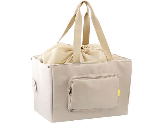 LIV PLUS keepie 保冷レジカゴバッグ エコバッグ 20L ベージュ 通販