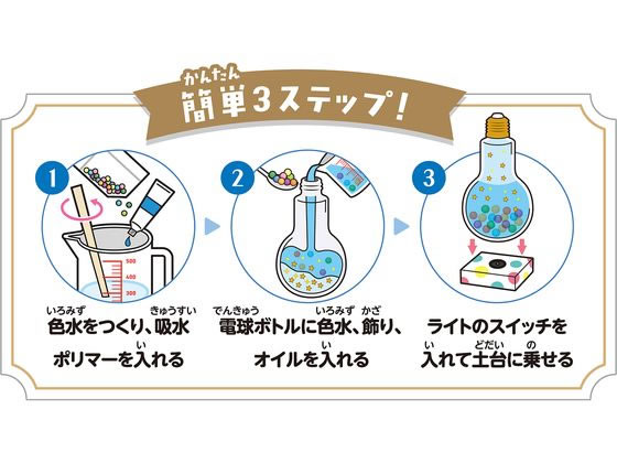 アーテック キラキラ光る!センサリーボトルライト 055348 通販