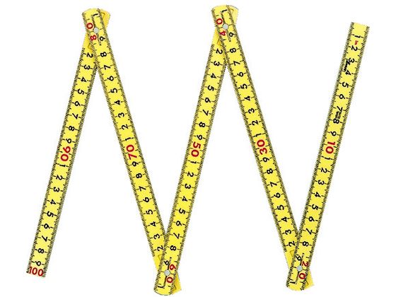 ●型番：78605●精度：±1mm（0〜1000mm） ●全長（最大）×幅×厚さ（mm）：1000×15×3．2（収納時235×15×16）●1m5折●ナイロン樹脂（グラスファイバー入）