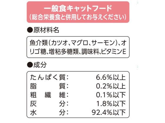 アイシア おさかな生活 サーモン入りまぐろ ゼリー仕立て 180g