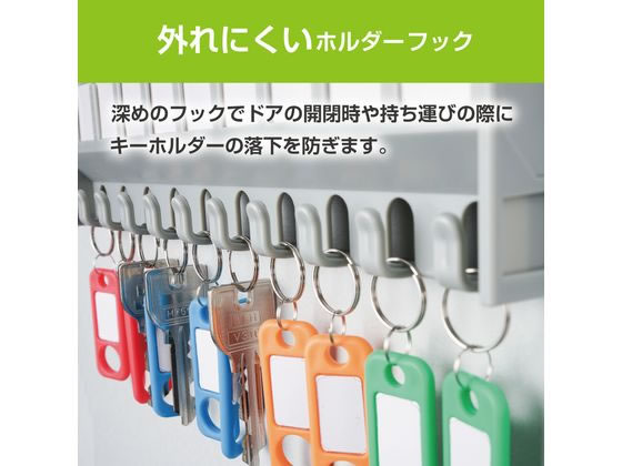 (業務用30セット) 光 キーハンガー KH10R 10連(代引不可) キーハンガー(10個掛け) CKH10