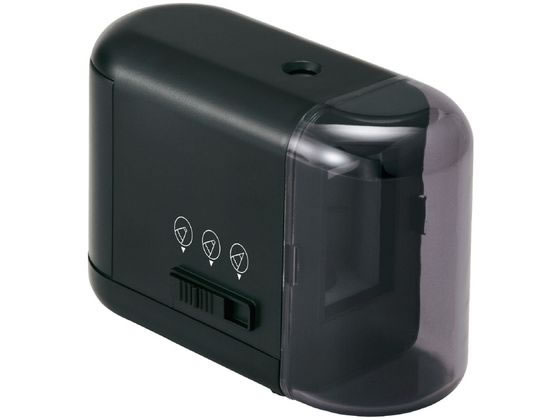 ●カラー：ブラック●タイプ：電動式（乾電池式）●外形寸法：Ｗ５７×Ｄ１２５×Ｈ８２ｍｍ●刃の耐久回数２０００回●使用電池：アルカリ単３乾電池４本（別売）●質量：２５０ｇ●材質：本体＝ＡＢＳ、クズケース